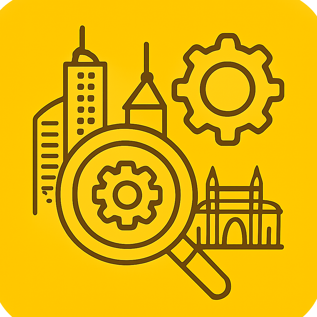 An icon symbolizing user feedback for the Big mumbai app, designed for clarity and professionalism.
