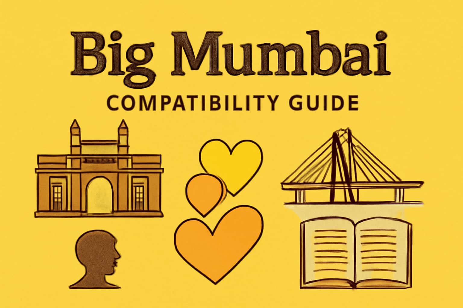 Informative scene showcasing the Big mumbai Compatibility Guide