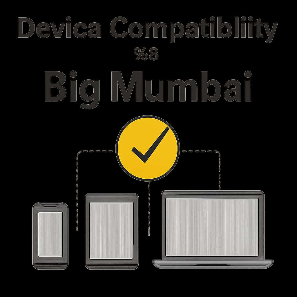Diagram explaining device compatibility for Big mumbai
