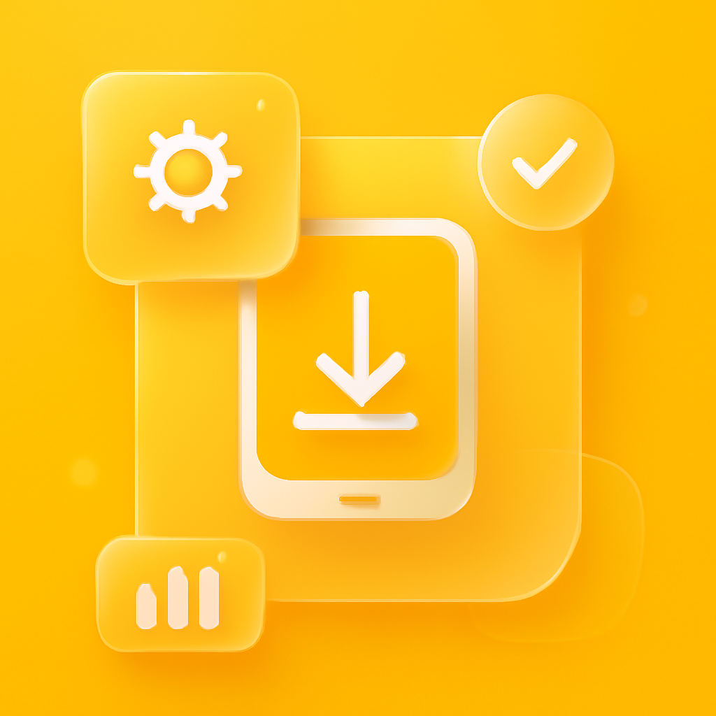 Educational illustration detailing the installation process for Big mumbai Application.