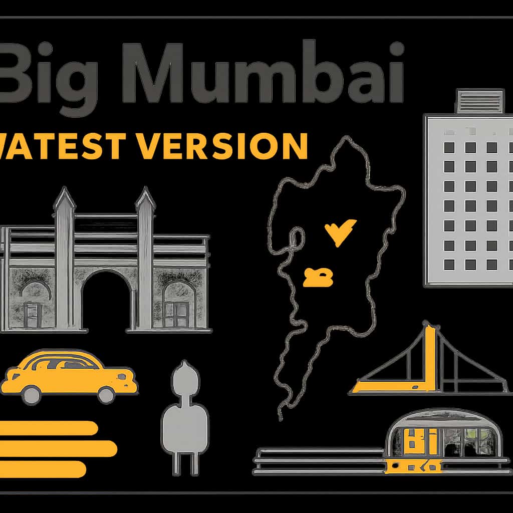 Diagram explaining the Big mumbai Latest Version.