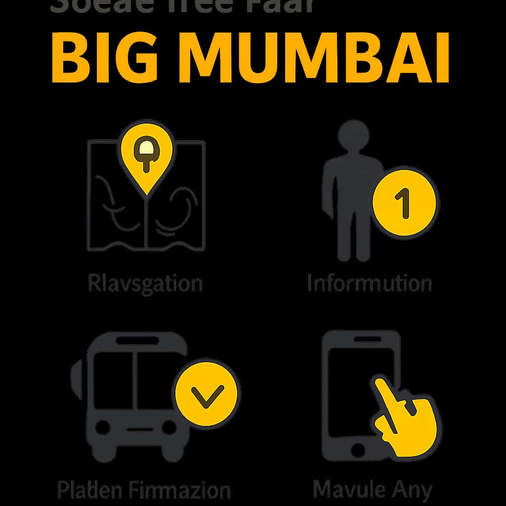 An educational illustration for tips on using Big mumbai.