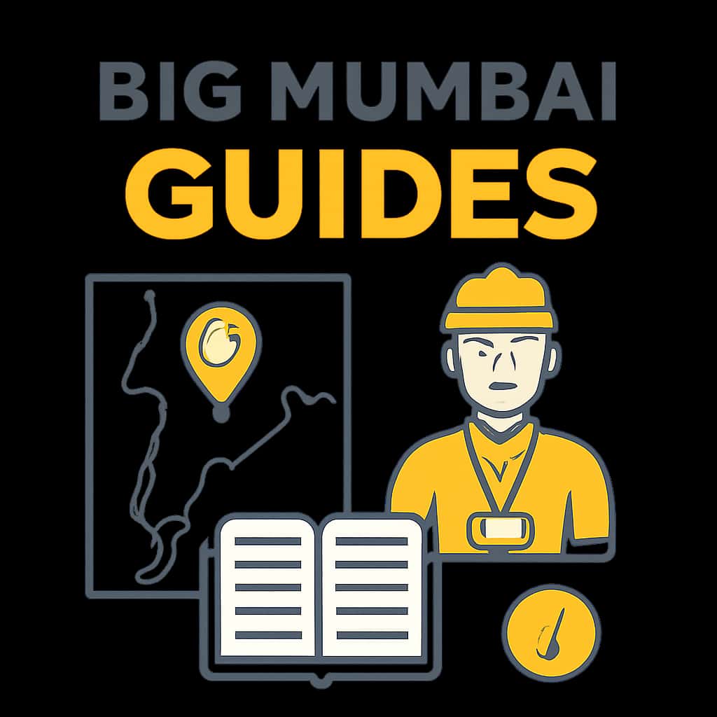 Illustration of Big mumbai Guides features.