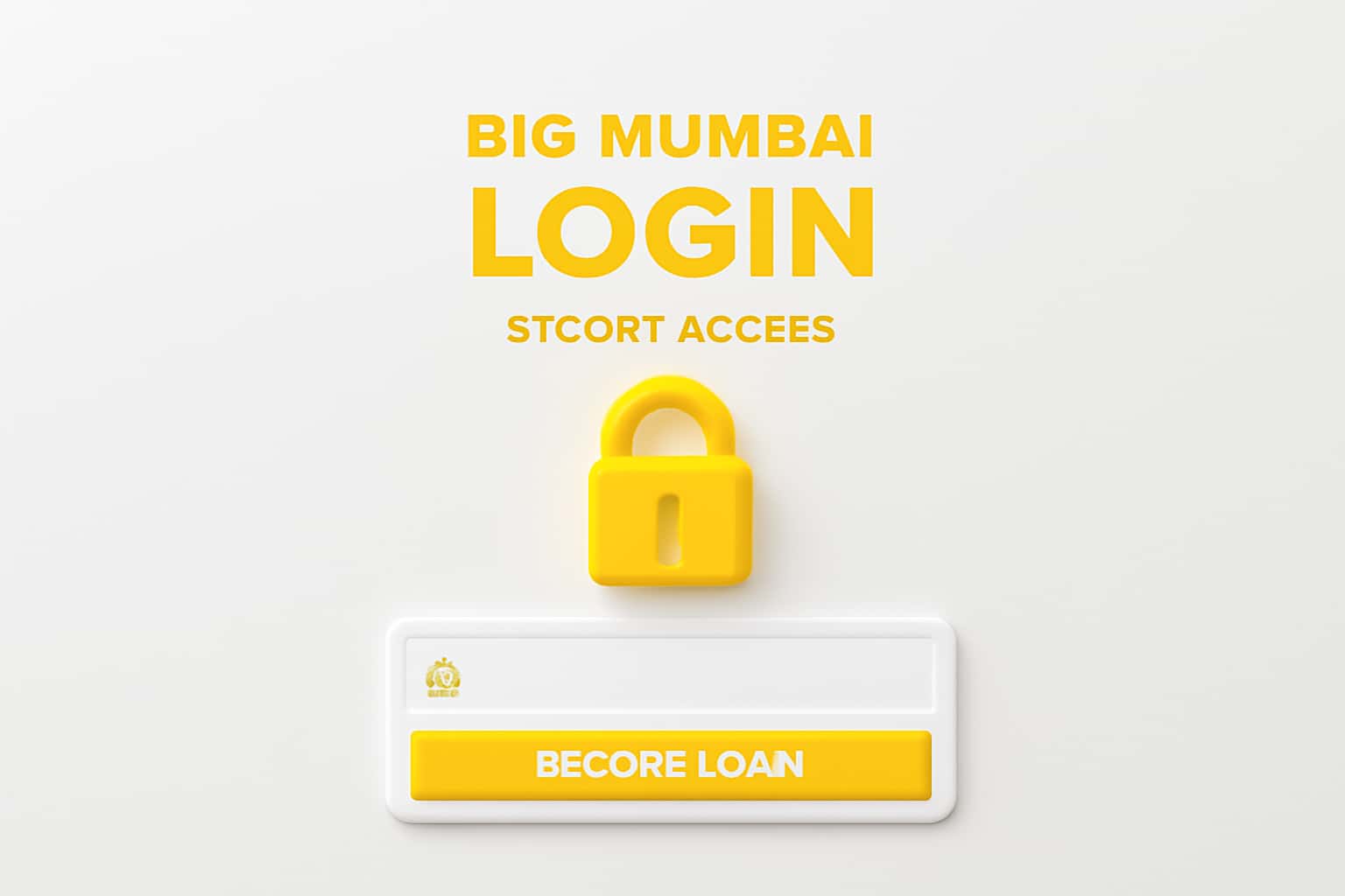 Big mumbai Login - Secure Access Interface